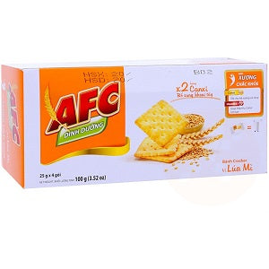 AFC Dinh Duong Banh Crackers 100 g Supermart.ng