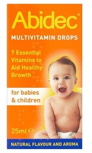 Abidec Multivitamin Drops 25 ml (Imported) Supermart.ng