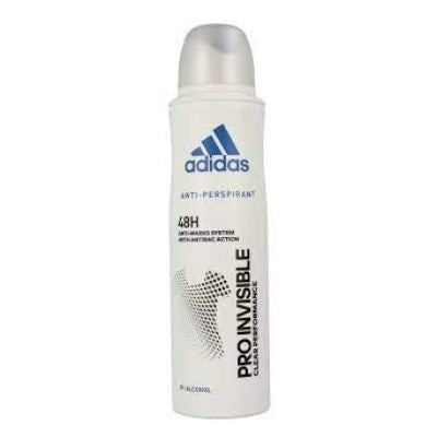 Adidas Anti-Perspirant Deodorant Spray Pro Invisible 0% Alcohol 48 Hours 150 ml Supermart.ng