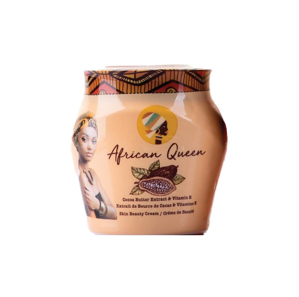 African Queen Cocoa Butter & Vitamin E Beauty Cream 450 g Supermart.ng