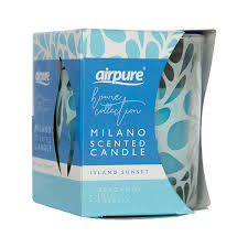 Air Pure Milano Scented Candle Island Sunset 100 g Supermart.ng