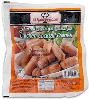 Al Kabeer Chicken Cocktail Franks 300 g Supermart.ng