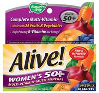 Alive Women's 50+ 50 Tablets Supermart.ng