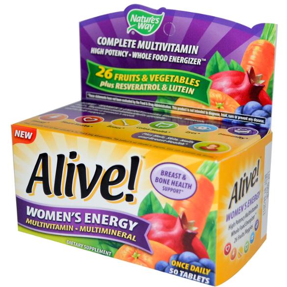 Alive Women's Energy 50 Tablets Supermart.ng