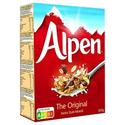 Alpen Swiss Style Muesli The Original 550 g Supermart.ng