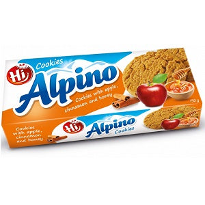 Alpino Cookies With Apple Cinnamon & Honey 150 g Supermart.ng