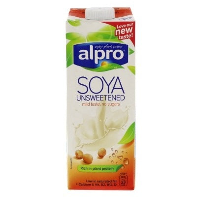 Alpro Soya Unsweetened 100 cl Supermart.ng