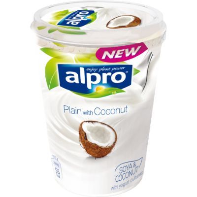 Alpro Yoghurt Plain Coconut 400 g Supermart.ng