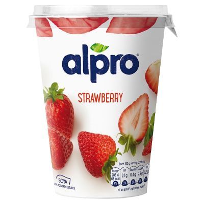 Alpro Yoghurt Strawberry 400 g Supermart.ng