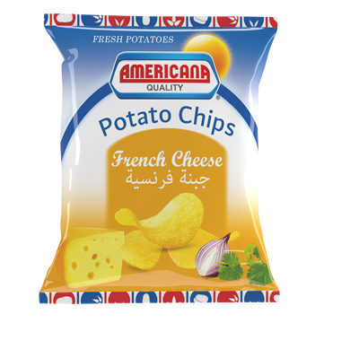 Americana Potato Chips French Cheese 90 g Supermart.ng