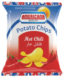 Americana Potato Chips Hot Chili 30 g Supermart.ng