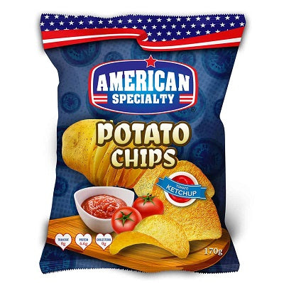 Americana Potato Chips Ketchup 30 g Supermart.ng