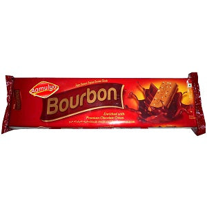 Amulya Bourbon Original Chocolate Cream Biscuits 200 g Supermart.ng