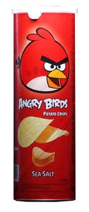 Angry Birds Potato Crisps Sea Salt 160 g Supermart.ng