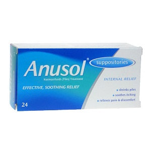 Anusol Suppositories x24 Supermart.ng