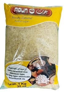 Aoun Parboiled Rice 1 kg Supermart.ng