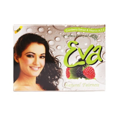 Eva Soap Natural Fairness Cranberry Extract With Vitamins A, C, E 150 g