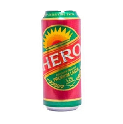 Hero Premium Lager Beer Can 50 cl