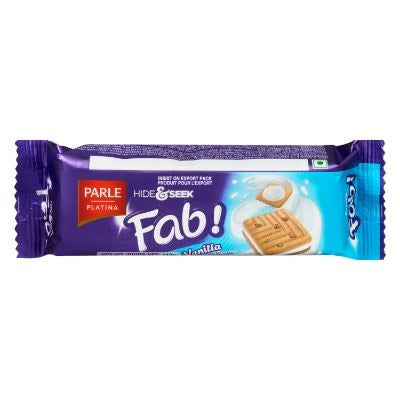 Parle Platina Hide & Seek Vanilla Choco Chip Sandwich Cookies 112 g