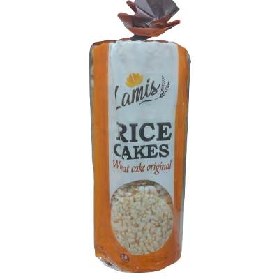 Lamis Rice Cakes Wheat Cake Original 120 g x18