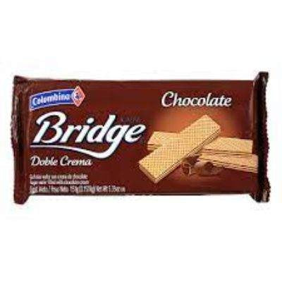 Colombina Bridge Double Cream Chocolate Wafer 151 g