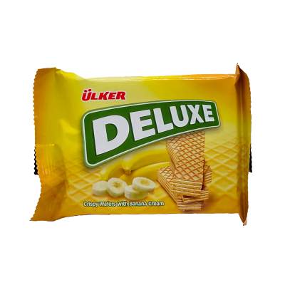 Ulker Deluxe Crispy Wafers With Banana Cream 39 g