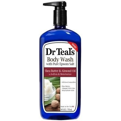 Dr Teal's Body Wash Soften & Moisturise Shea Butter & Almond Oil 710 ml