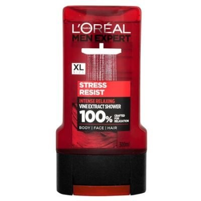 L'Oreal Shower Gel Stress Resist Vine Extract 300 ml