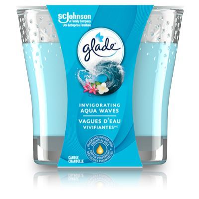 Glade Candle Invigorating Aqua Waves 96 g