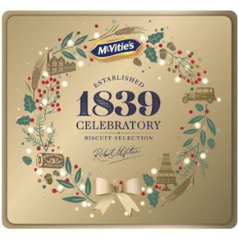 McVitie's 1839 Celebratory Biscuit Selection Tin 400 g