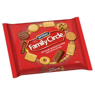 McVitie's Family Circle Biscuit Assortment 310 g