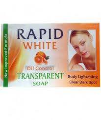 Rapid White Oil Control Transparent Soap 80 g