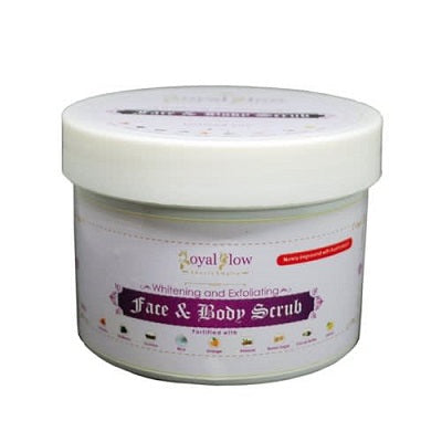 Royal Glow Whitening & Exfoliating Face & Body Scrub 250 g