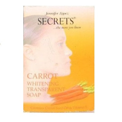 Secrets Carrot Whitening Transparent Soap 150 g