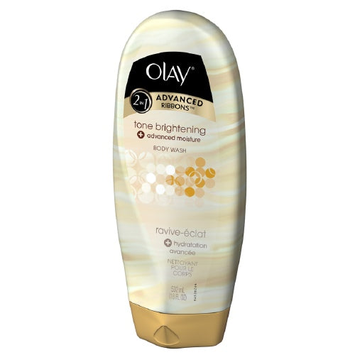 Olay Body Wash Advanced Ribbons 2 in 1 Tone Brightening 532 ml