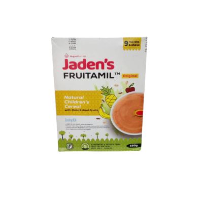 Jaden's Fruitamil Original With Oats & Real Fruits 6 Months+ 650 g