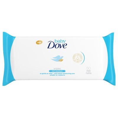 Dove Baby Rich Moisture Wipes x50