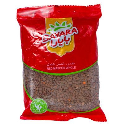 Bayara Red Masoor Whole 400 g