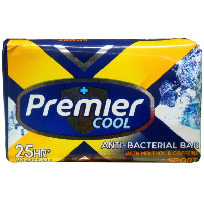 Premier Cool Anti-Bacterial Bar Soap Sport 110 g