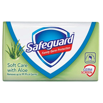 Safeguard Soft Care Anti-Bacterial Soap With Aloe 110 g