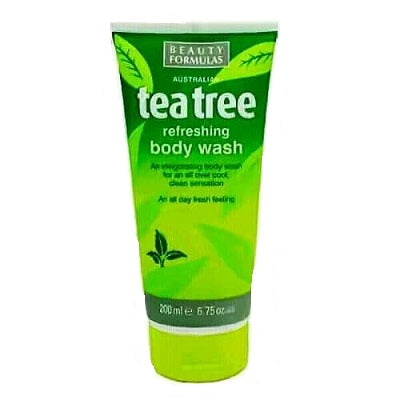 Beauty Formulas Tea Tree Body Wash 200 ml