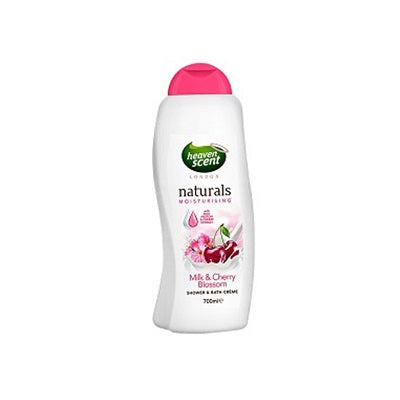 Heaven Scent Shower & Bath Cream Milk & Cherry Blossom 700 ml