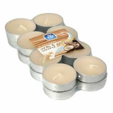 Pan Aroma Tea Lights Vanilla & Coconut x16