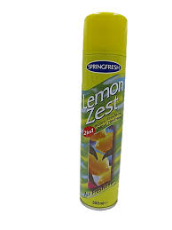 Springfresh Air Freshener 2 in 1 Lemon Zest 300 ml