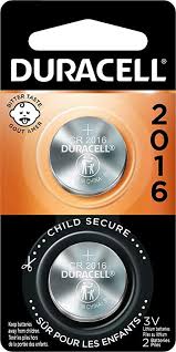 Duracell Lithium Battery 2016 3V x2