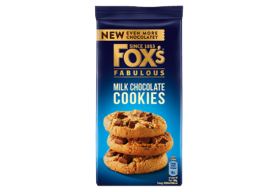 Fox's Fabulous Cookies Milk Chocolate 180 g