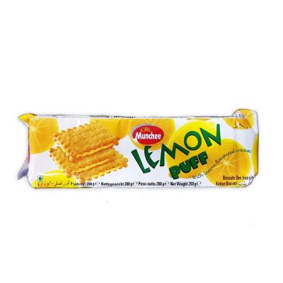 CBL Munchee Lemon Puff Flavoured Cream Biscuits 200 g