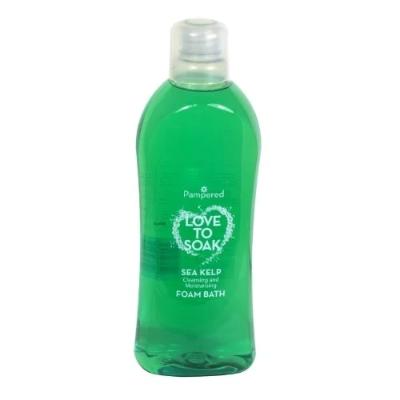 Pampered Cleansing & Moisturising Foam Bath Love To Soak Sea Kelp 1 L