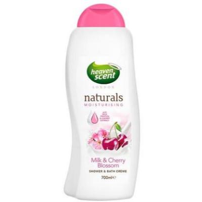 Heaven Scent Shower & Bath Creme Milk & Cherry 1 L