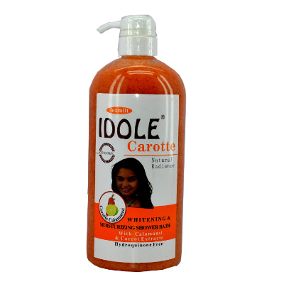 Idole Carotte Whitening & Moisturising Shower Bath With Calamansi & Carrot Extract 1 L